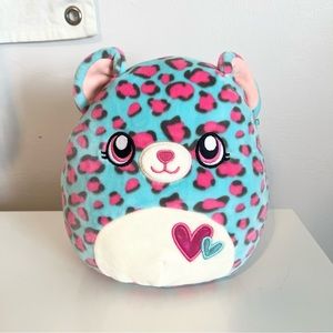 Squishmallows Valentines Chelsea the Cheetah 11” Stuffed Plush